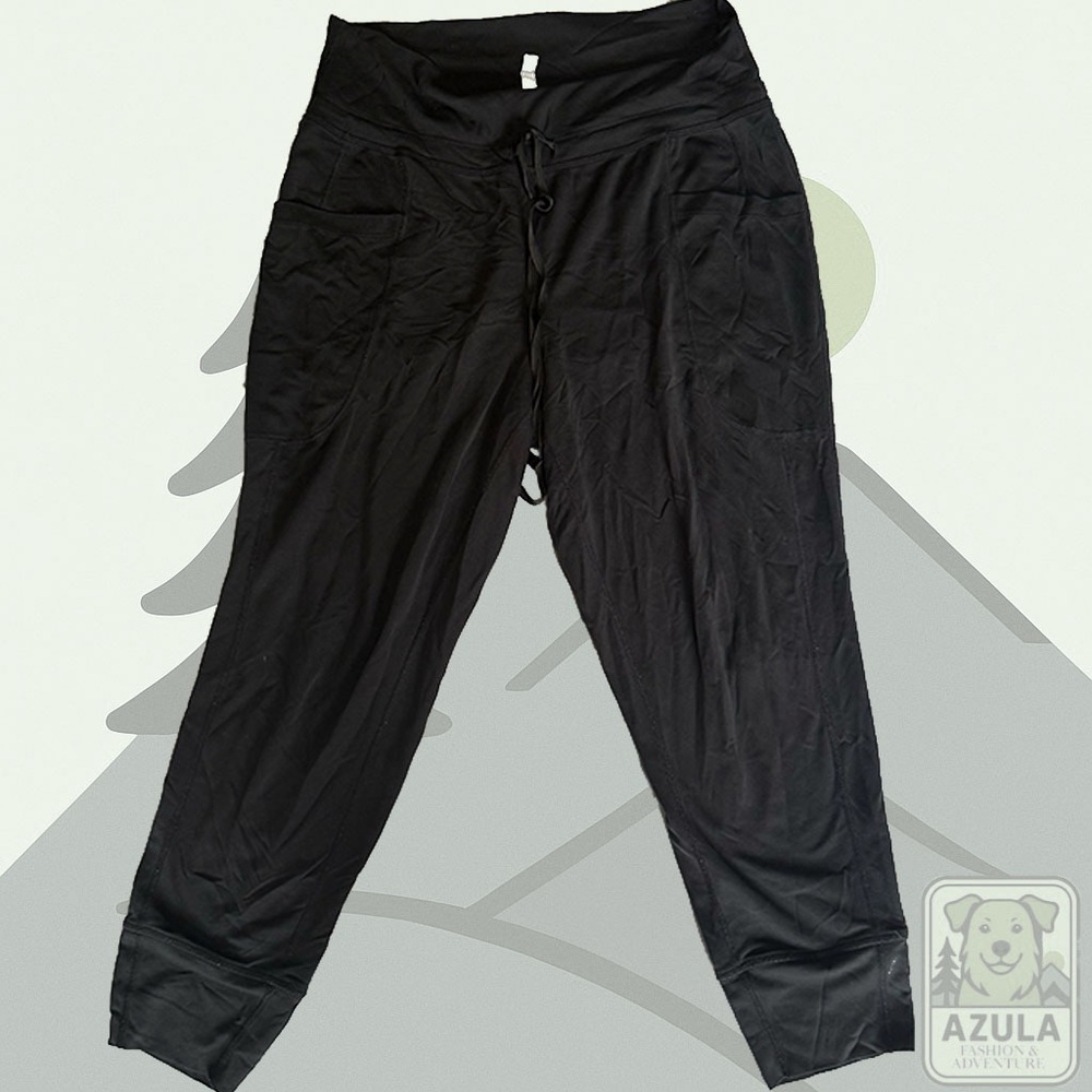 Fabletics Black Jogger Pants w/ Pockets | Modal Blend | Women’s